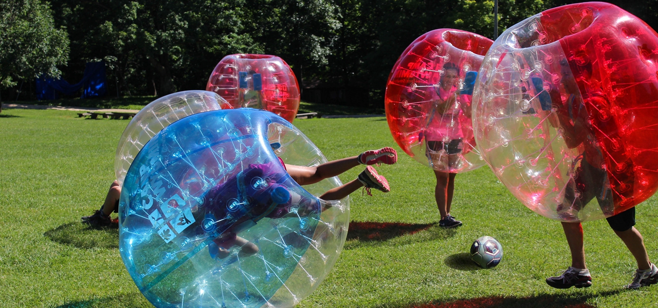 Bubble Soccer Ball banner